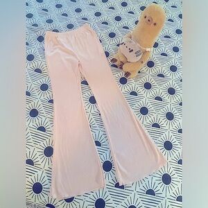 Cute Girl’s Baby Pink Lounge Flared Pants (Sz. 11-12) Final Priced Item!
